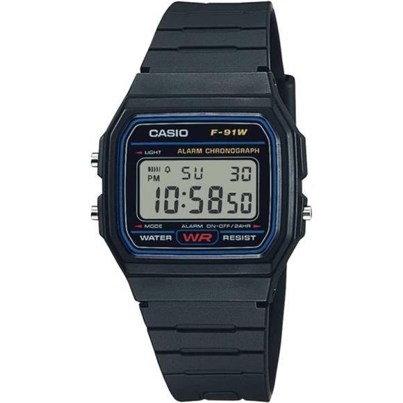 Casio F91W-1 Classic Resin Strap Digital Sport Watch - Picture 1 of 6